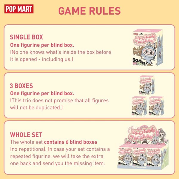 THE MONSTERS - Exciting Macaron Labubu Blind Box - Image 6