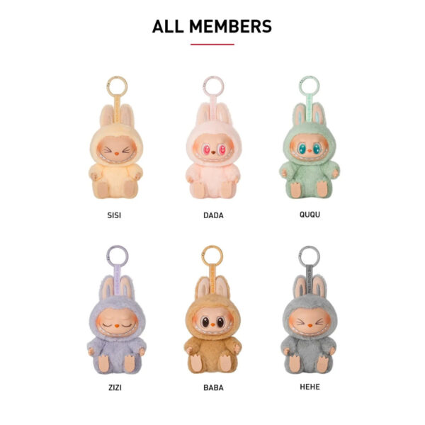 Pop Mart Labubu The Monsters Have A Seat Series Vinyl Plush Pendant Blind Box - Image 3