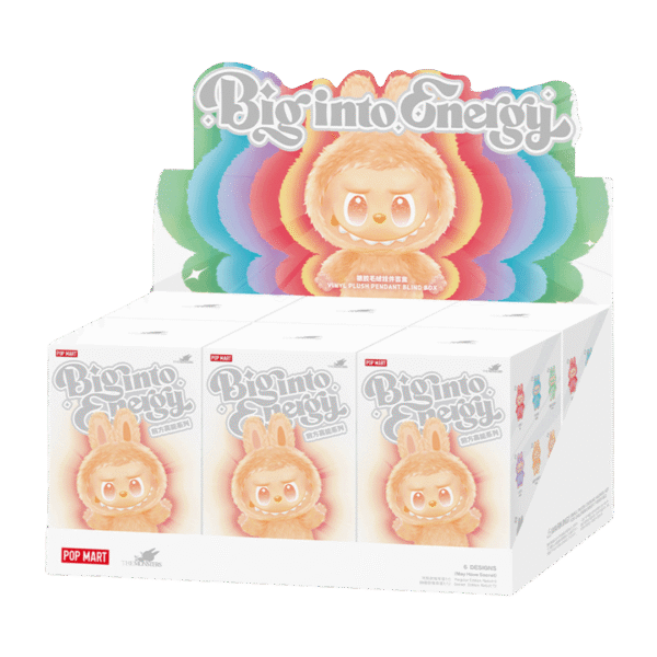 Pop Mart Labubu The Monsters Big Into Energy Series Vinyl Plush Pendant Blind Box