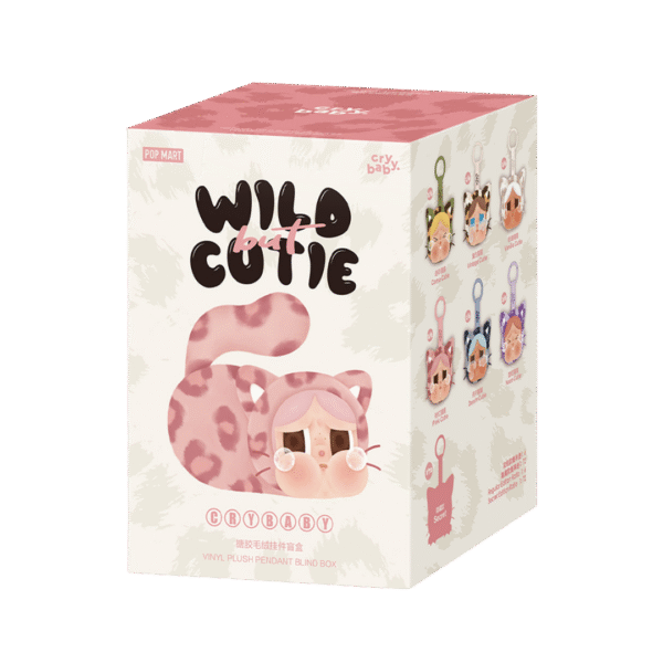 Pop Mart Crybaby Wild But Cutie Series Vinyl Plush Pendant Blind Box - Image 2