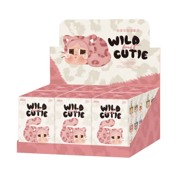 Pop Mart Crybaby Wild But Cutie Series Vinyl Plush Pendant Blind Box